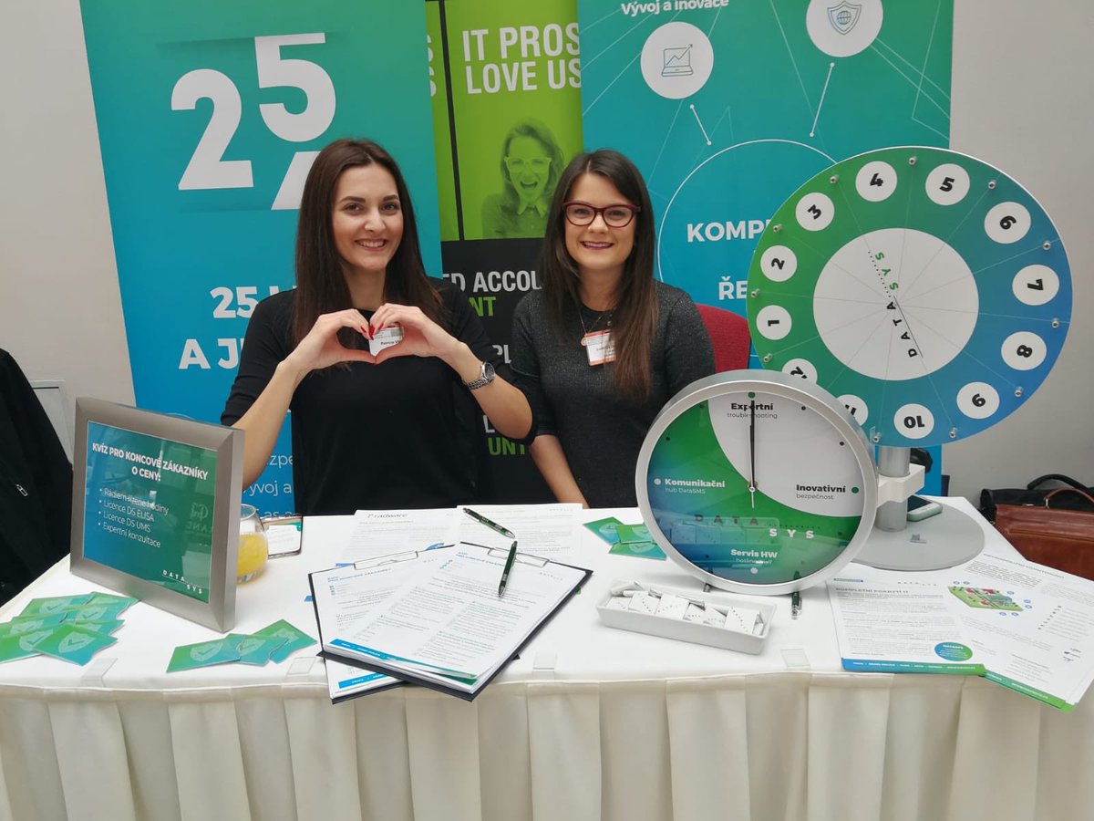 datasysDS's tweet photo. Prijde nas pozdravit a popovidat si o kyberneticke bezpecnosti na IT Security Workshop! Tesime se na Vas :-) #itsw2019 https://t.co/ocRSUth6ye