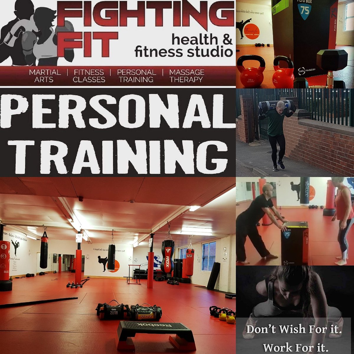 Personal Training Sessions

£25 per hour or 4 for £100. PM the page for further details.

#FIGHTINGFIT #PT #OSSETT
