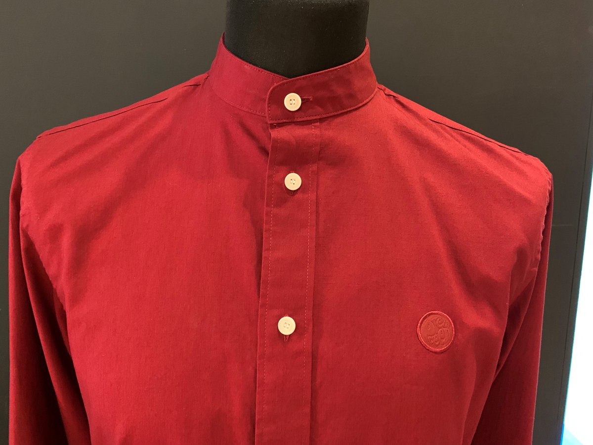 This just in...
The slim fit collarless shirt in red. Also available in white and blue.
#WeLovePG