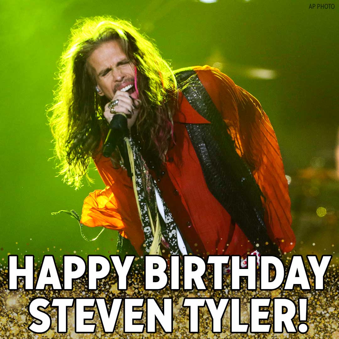 Steven Tyler - HAPPY BIRTHDAY TAJ…CAN'T WAIT TO RELIVE