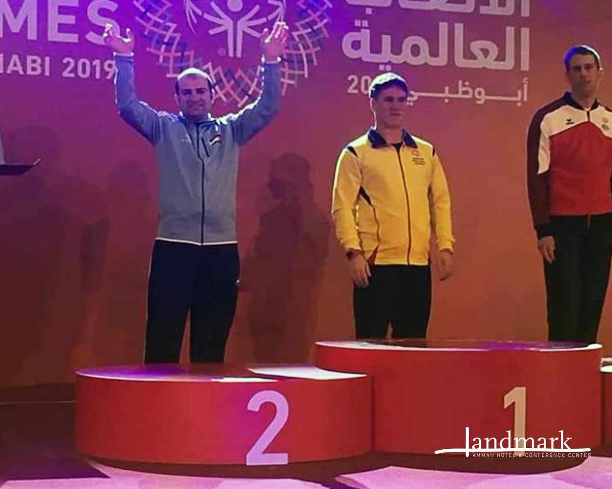 Landmark Amman Hotel is extremely proud of Mr. Mamoun Doudin’s accomplishments. Four Medals for our beloved Jordan, Two Silver and Two Bronze in the Weightlifting Competition at the Special Olympics World Games-Abu Dhabi 2019.