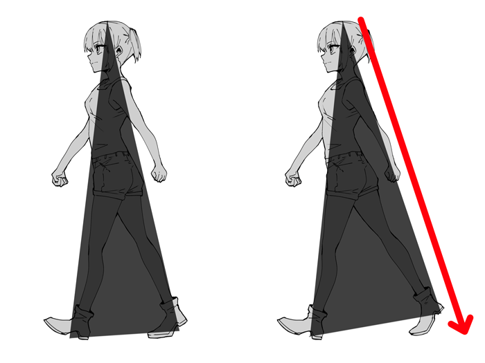 いちあっぷ By Mugenup クリエイティブ制作会社 アクションポーズを描く５つのコツ 良いポーズはシルエットにしてもかっこいい シルエットを活かしてポーズを作ろう キャラクターイラストが良くなる５つのポイント いちあっぷ T Co