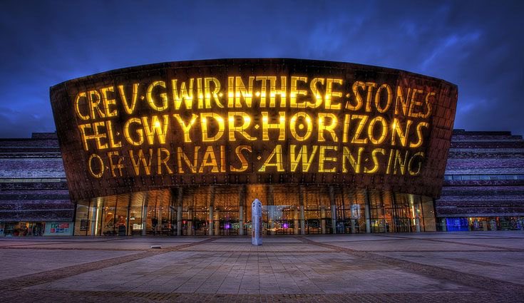 RickeyMusic's tweet photo. Can’t Wait to Spend Two Weeks in Cardiff at this Stunning Building for @MotownMusical Tour! https://t.co/YblL40fHwb