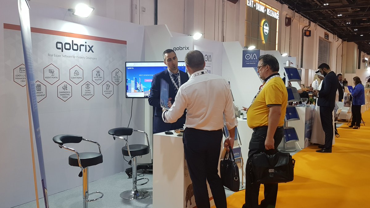 Qobrix_'s tweet photo. Our booth is bustling with activity! 😎
#IPS_2019 #Qobrix #Mega_Property_Show #IPSDUBAI #RealEstate #CRM #RealEstateCRM #Software #InternationalPropertyShow https://t.co/iixWjJFjkr