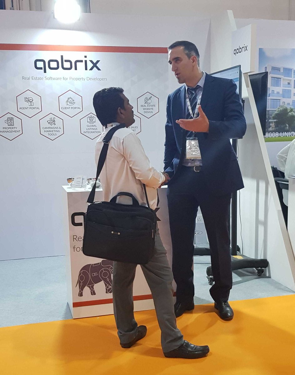 Qobrix_'s tweet photo. Our booth is bustling with activity! 😎
#IPS_2019 #Qobrix #Mega_Property_Show #IPSDUBAI #RealEstate #CRM #RealEstateCRM #Software #InternationalPropertyShow https://t.co/iixWjJFjkr