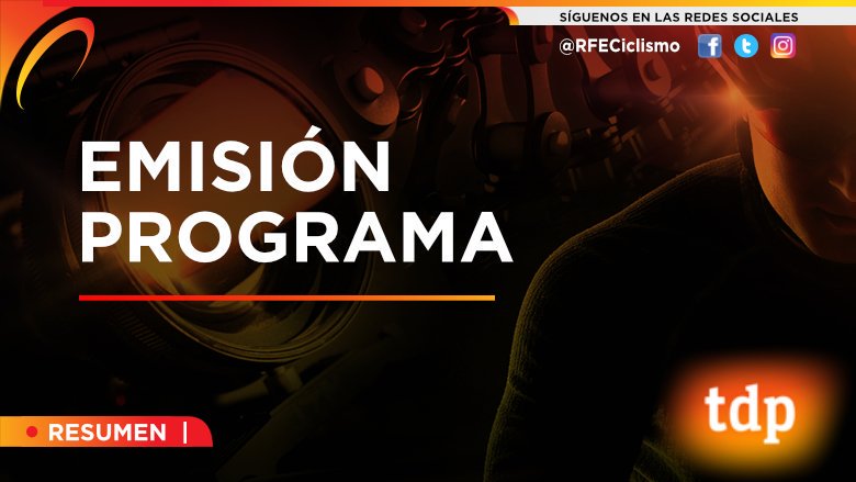 #CopaEspañaEliteSub23 |

📺 Recordamos que el miércoles 27 de marzo se emitirá en <a href="/teledeporte/">Teledeporte</a> a las 12:30 el programa correspondiente a la 4º prueba de la Copa Élite/Sub23 el ‘LXVI GP CICLISTA PRIMAVERA’ 😀👏