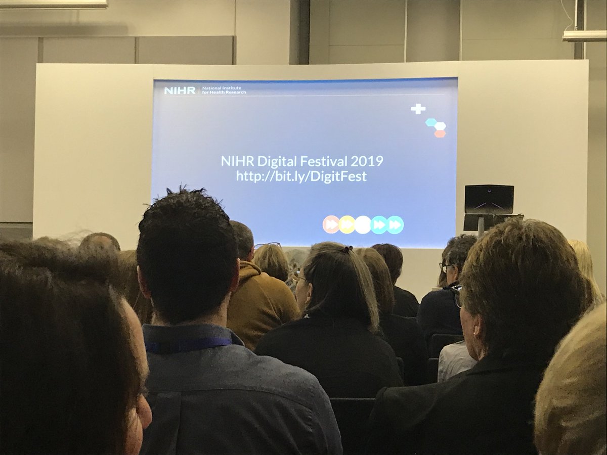 We are down at the <a href="/DigitalCRN/">NIHR Digital CRN</a> Digital Festival at the NEC in Birmingham today! Looking forward to a great day of digital innovation showcases and workshops #LetsTalkDigitalNIHR #DigitalCRN #NIHRALP