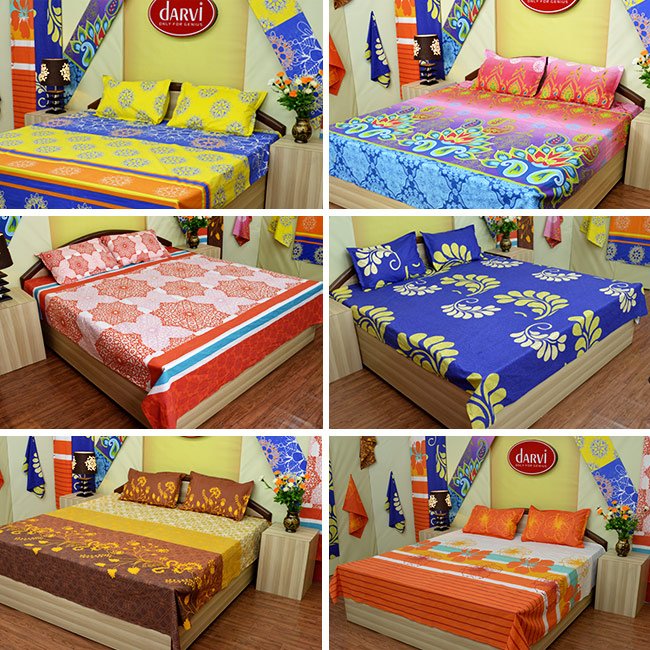 Teleoneofficial's tweet photo. #Darvi Luxury 6 Cotton #Bedsheets Combo- 6 Designer Bed Sheets with 6 pair #pillowcovers Online at Best Price In India.
Visit us @ https://t.co/lkfKbmEW2K
Call us @ 09212600900, 09250018100 https://t.co/AOAvVKiA0L