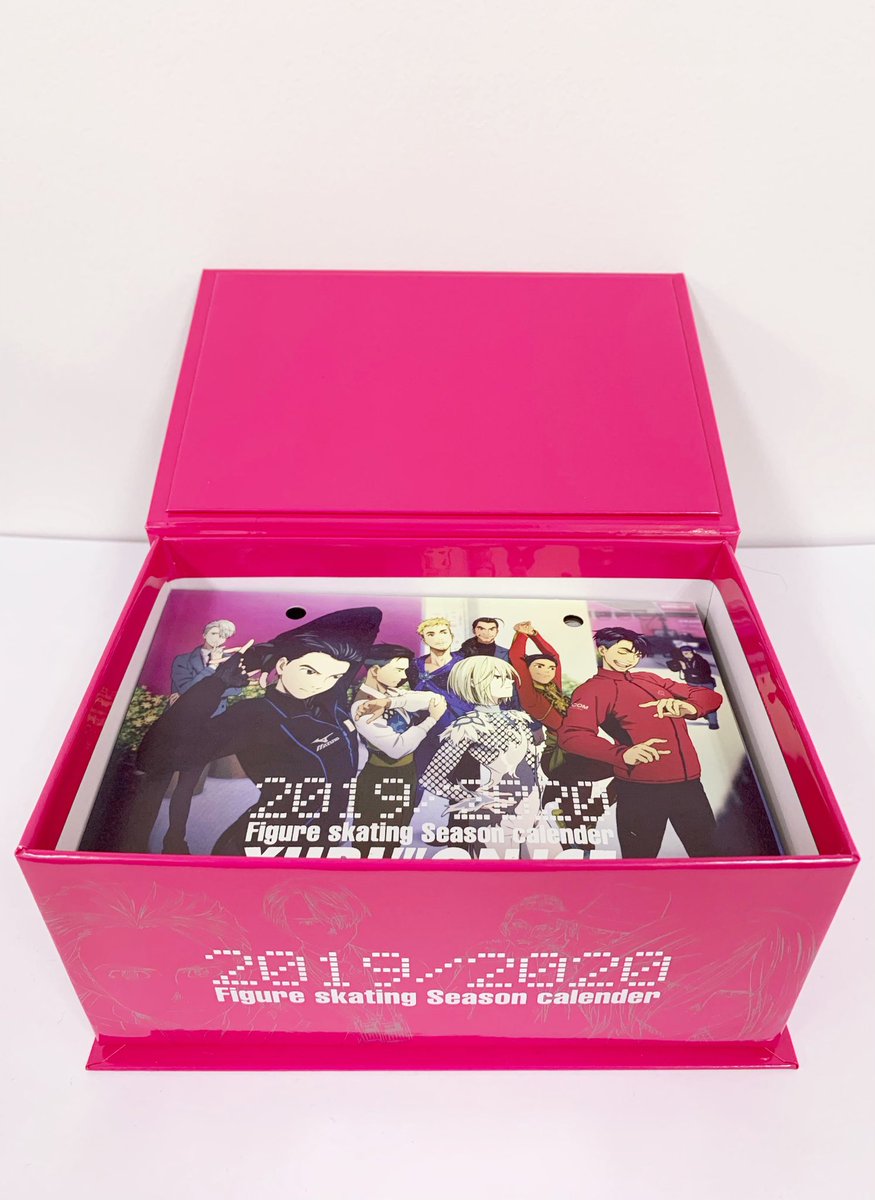 YURI!!! ON ICE 日めくりカレンダー2019~2020 未開封】ユーリ!!! on ICE 日めくり カレンダー 2019/2020