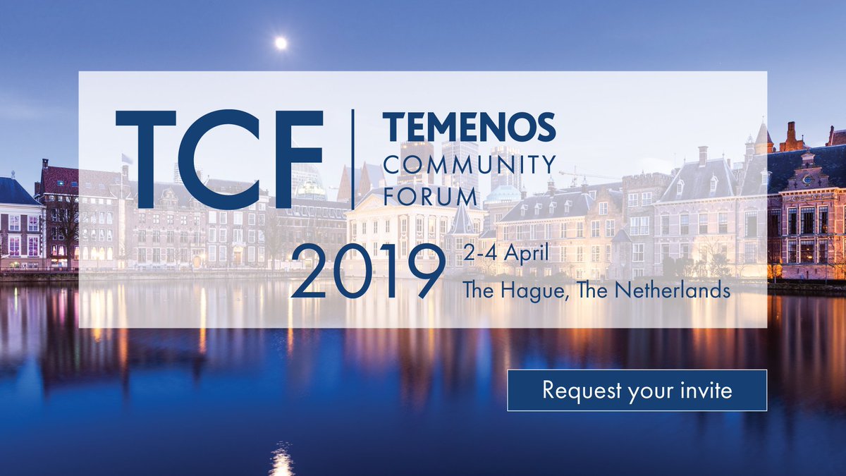 Temenos's tweet photo. Looking to drive growth to your organisation? Join Derek Corcoran from #Temenos Infinity at #TCF2019 for the need to know on digital acquisition: onboarding your customers &amp; optimizing for success. https://t.co/75xCqGAqRx https://t.co/70LOgVYAv4
