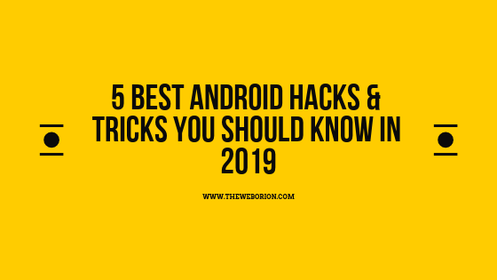 yagnesh4u2's tweet photo. 5 Best Android Hacks & Tricks You Should Know In 2019
https://t.co/hjcUBRq7fI
#android #trackphone #tricks https://t.co/9LLVvutX9k