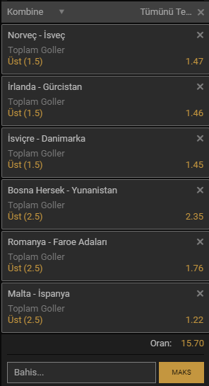 O zaman bugün günlerden üst günü olsun 💵👈👌⚽️💸💰
Hiltonbet kazandırmaya devam ediyor.
👇
Özel Hiltonbet üyeliği için linke tıklayın: bit.ly/2HBBLWy