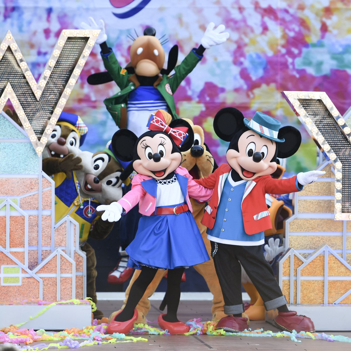 Mezzomikiのディズニーブログ 東京ディズニーシー ハロー ニューヨーク ミッキー ミニーちゃん T Co 6teyananls