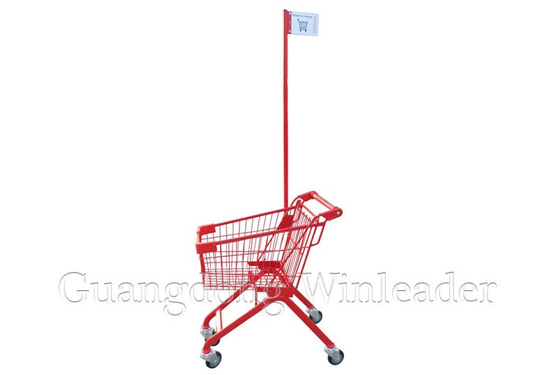 kid size metal shopping cart