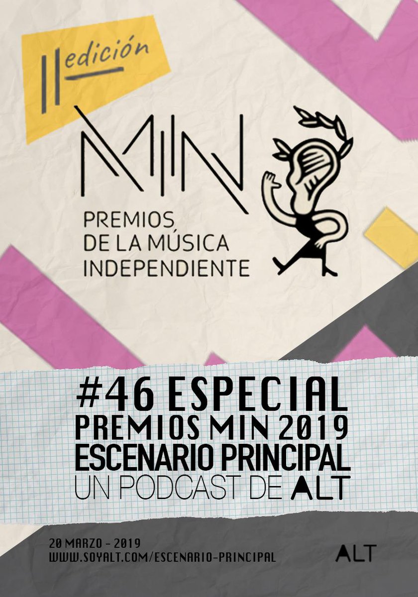 Criado el Enterado (@criadoenterado) on Twitter photo Hablan Anni B Sweet, Xoel López, Morgan, Carolina Durante, Chistina Rosenvinge...
Ya que debatimos tanto de carteles... el del #EscenarioPrincipal resumen de los <a href="/PremiosMIN/">Premios MIN</a> no está nada mal 😉
📻 #podcast 🔛
Ivoox:
ivoox.com/33529565
Spotify:
open.spotify.com/episode/53QaFJ… Hablan Anni B Sweet, Xoel López, Morgan, Carolina Durante, Chistina Rosenvinge...
Ya que debatimos tanto de carteles... el del #EscenarioPrincipal resumen de los <a href="/PremiosMIN/">Premios MIN</a> no está nada mal 😉
📻 #podcast 🔛
Ivoox:
ivoox.com/33529565
Spotify:
open.spotify.com/episode/53QaFJ…