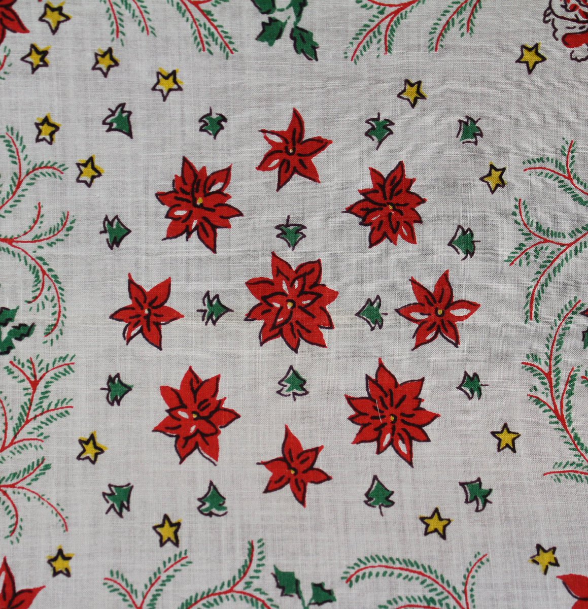 quilts_more's tweet photo. Hankie, Vintage, Handkerchief, Poinsettias, Flowers, Floral, Christmas, Star, Tree, Red, Green, Gold, Yellow, White, XMas, Rolled Edge Linen https://t.co/8mw2ldCQCR #ImagineQuiltsAndMore #Etsy #RetroLadies https://t.co/QWrOLePdfl
