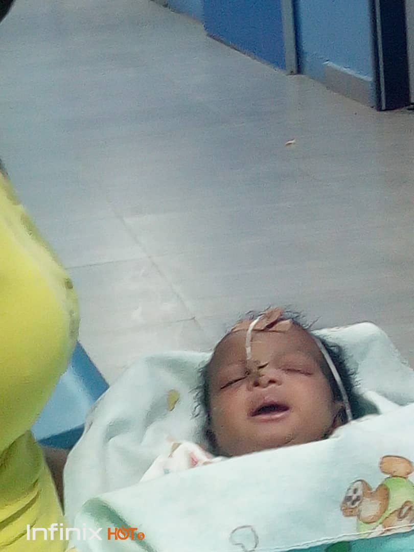 NursesForAtiku's tweet photo. This is baby Fluorish Erhabor, she is booked for Open heart Surgery Tomorrow Wednesday. The surgery will cost #3,000,000 and he has raised 1,020,000 as at yesterday. Let's help this baby https://t.co/pKkynpKLyV