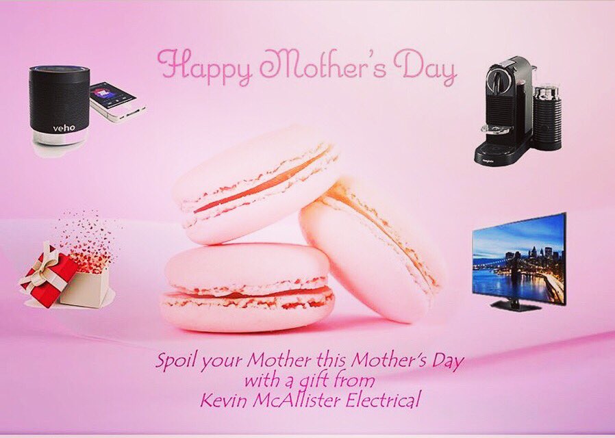 McAllisterKLH's tweet photo. Don’t forget it’s #MothersDay this Sunday 31st March, be sure to spoil your mother with a gift from @McAllisterKLH
Drop in and see for yourself
#mcallisterelectrical #qualitygoods #qualityservice #productoftheweek #allyourelectricalneeds #drogheda #louthchat #electricalstore https://t.co/jlVV6e2q7H