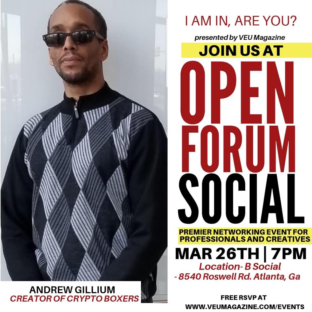 cryptoboxers's tweet photo. Book Author and GAME CREATOR of #cryptoboxers in the building!!!
March 26th 2019
7PM E.S.T. Atl. GA. https://t.co/kW9PMt1C9s