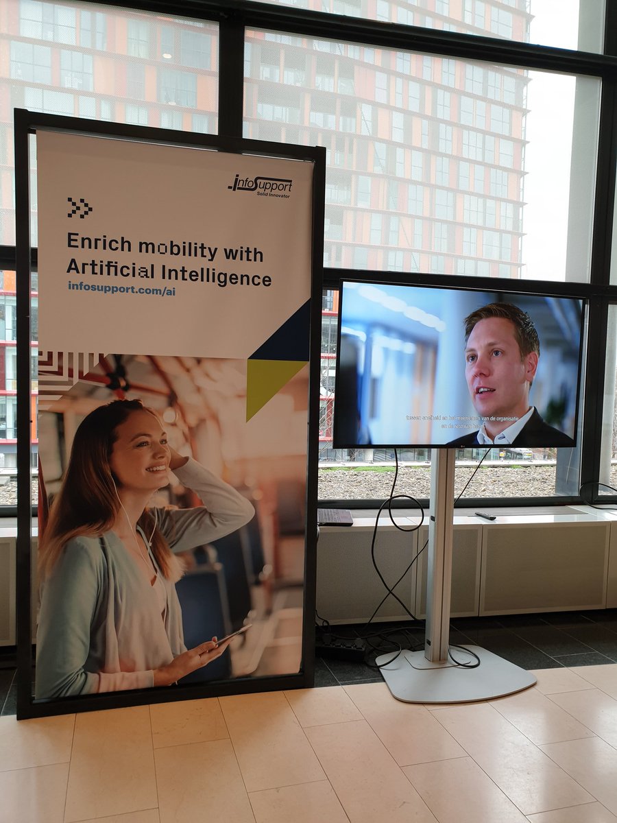 mklabbers's tweet photo. Vandaag op het #mobilityffwd met @InfoSupportBV straks AI workshop met @Joopphoto om 13.35 https://t.co/JGGDpIWfCn