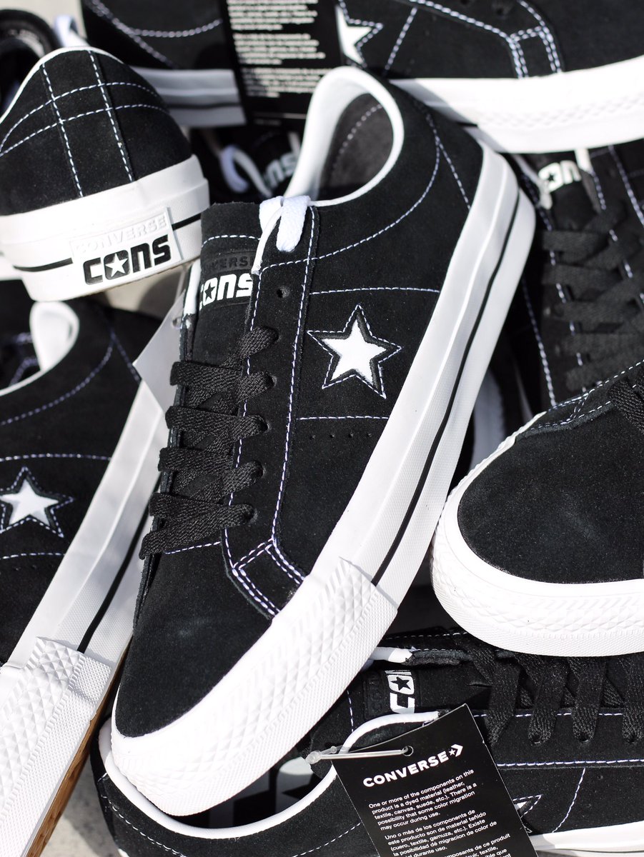 12stadium's tweet photo. ''Converse Cons''
One Star Pro Suede Ox [Black]

#conversecons #converseskate #conssb #converseskateboarding #onestarpro #converseonestar https://t.co/BINjTfDTBN