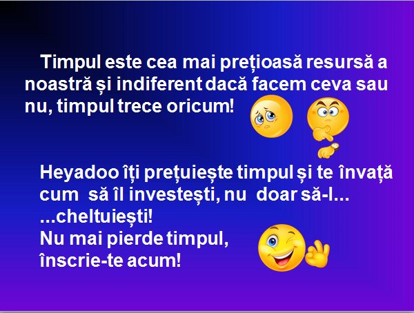 Află mai multe aici
international.heyadoo.com/app/?avs=1V