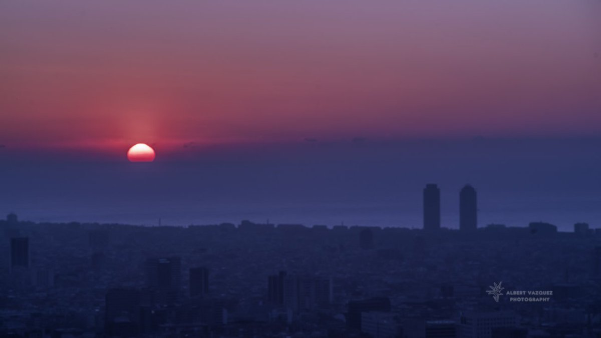 Bon dia #Barcelona #espluguesdeLlobregat #SantPereMartir #carreteradelesaigues