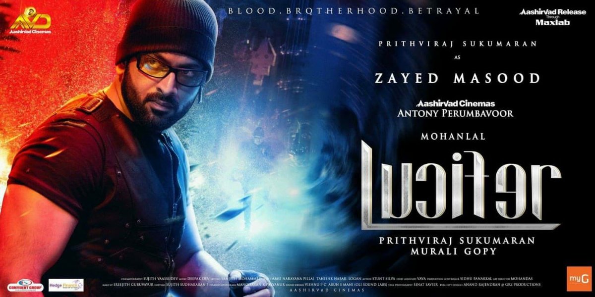 Cinemamanics's tweet photo. Here's the New Character Poster from #Lucifer
The Director himself!!!🔥 @PrithviOfficial
#PrithvirajSukumaran as Zayed Masood
#LuciferMovie #LuciferFromMarch28 #LuciferCharacterPosters @Poffactio https://t.co/KO77T9FRbX