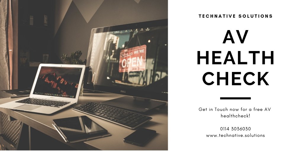 It's #technologytuesday and we're offering free AV Healthchecks. When was the last time you had your projector replaced or control systems updated? #avtweeps #technology