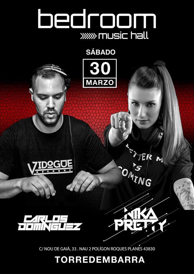 🎼bedroommusichall🎼Os trae este poderoso tándem que Carlos Domínguez y Nika Pretty, nos presentaron recientemente con su b2b que nos dejó con ganas de más!!! Como sabemos que apostáis junto a nosotros por la calidad y un estilo único, vuelven este sábado 30 ven a disfrutarlo.🎶