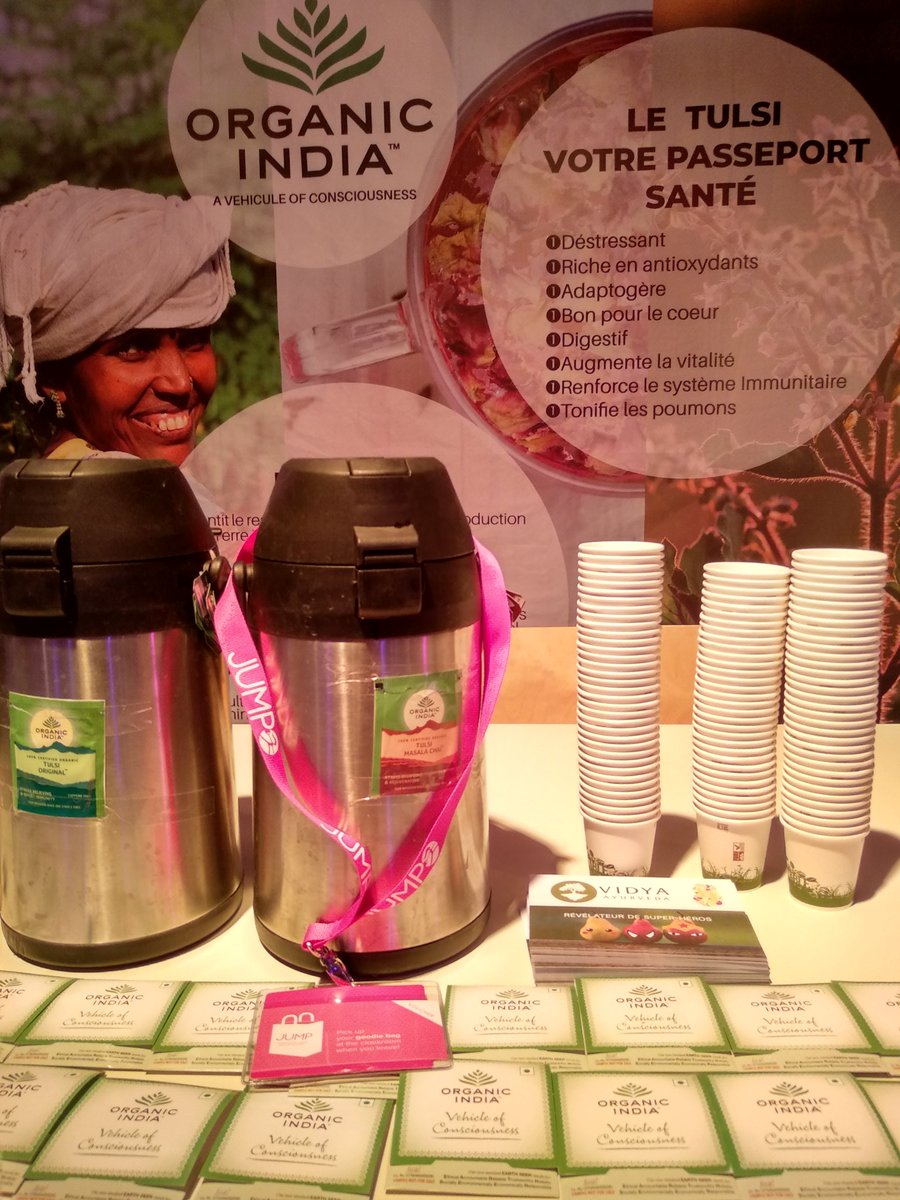 vidya_bxl's tweet photo. Fiers de sponsoriser le @JumpEquality Forum comme chaque année avec @OrganicIndia
Chez et pour Vidya Ayurveda, 1femme=1homme, un point c’est tout.
#JumpEquality
#TulsiTea
#VidyaAyurveda
#BasilicSacre https://t.co/0urR3MOAtw