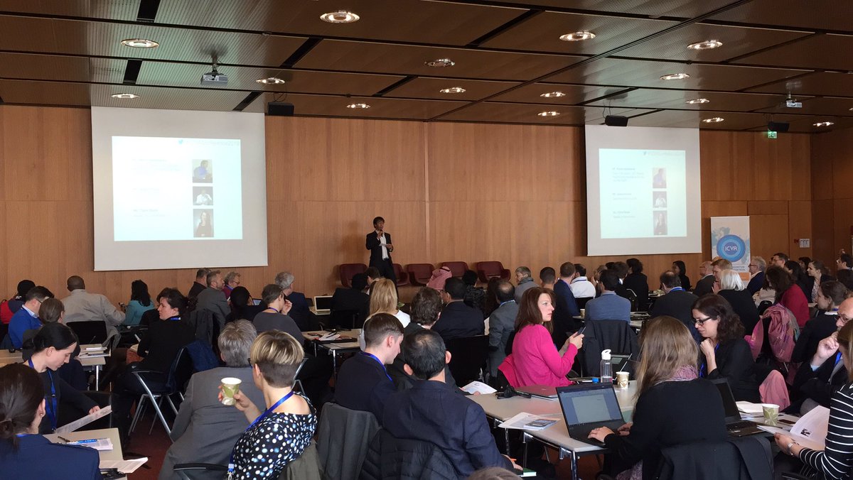Anoop Sukumaran and Ignacio Packer <a href="/ICVAnetwork/">ICVA | International Council of Voluntary Agencies</a> board chair and ED welcoming 150 participant to #ICVAConference2019
