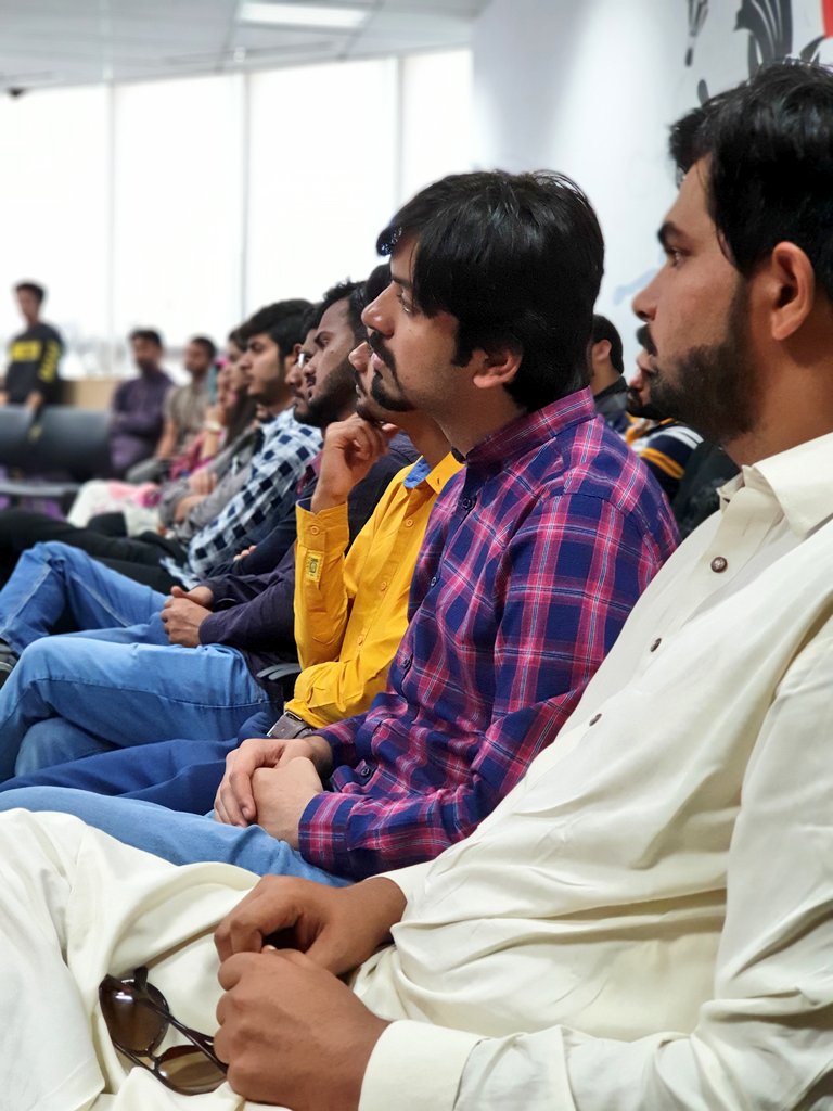 PITBIncubation's tweet photo. Students from NFC Institute of Engineering & Technology Multan came all the way to visit Plan9 HQ today to learn about entrepreneurship before we bring the Launchpad 13 to Multan!
#univisits #students #nfcmultan #multan #startups #plan9 #entrepreneurship https://t.co/6SrQQRHMvK