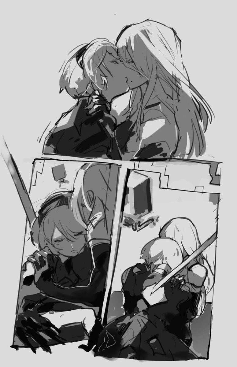 (nier:a) ah yes a2b big lesbian brain, also it's ok to post spoilers in 2019 now 