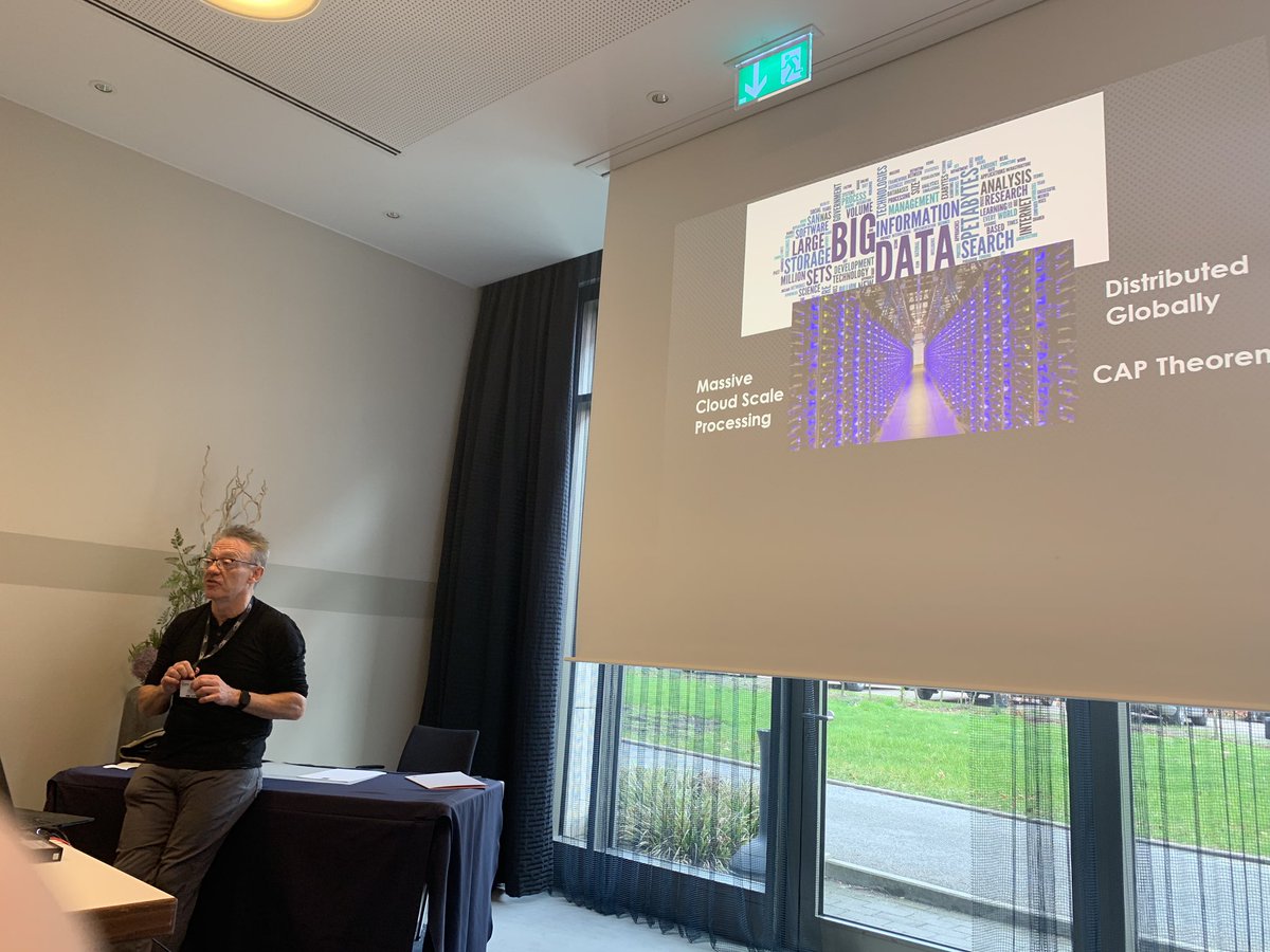 asitservice's tweet photo. #ICSA2019 Ian Gorton gives his keynote on hyperscalability at the joint CSE and @qudos_workshop at @ICSAconf  Very happy to have him! https://t.co/TL1uKNMlns