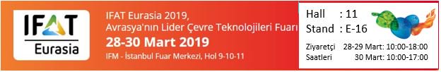 GeoCleanFR's tweet photo. Retrouvez #TenCateGeosynthetics Turkey, Hall 11, stand E-16. Nous lançons #TenCateGeoClean® en Turquie lors du salon #IFAT Eurasia du 28 au 30 mars à #Istanbul.
#IFATEurasia ouvre ses portes à 10h le 28 mats à l'Istanbul Expo Center (IFM) https://t.co/AWLqCqlGOI