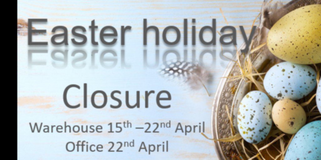 GyneticsP's tweet photo. Easter is coming... That means our offices will be closed. Orders placed before Wednesday 10th April will be shipped before the Easter holiday. Orders placed in the week of 15th April will be shipped on Tuesday 23rd or Wednesday 24th April. https://t.co/0fyOfXFBuT