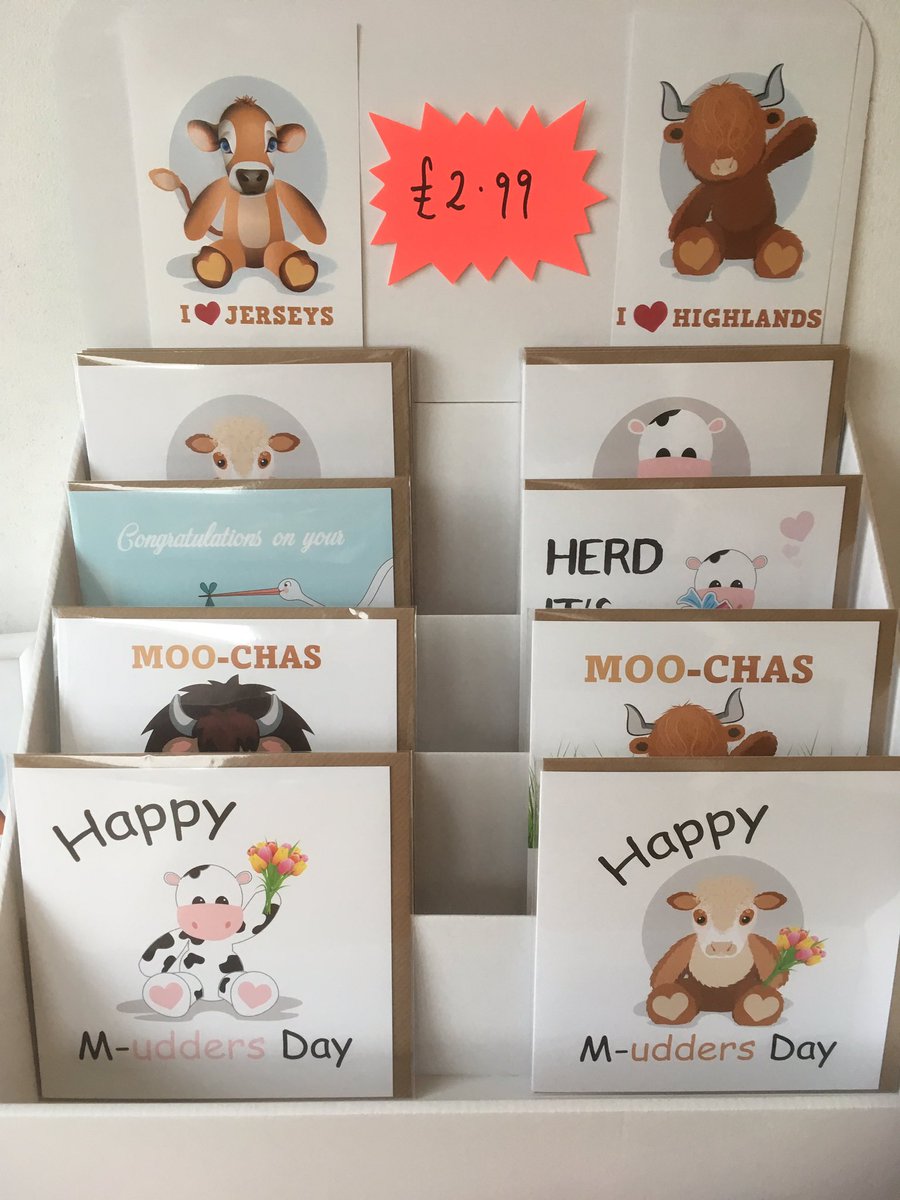 AllForMooCards's tweet photo. Does your Mum/Nan love all things that go ‘Moo’?

@AllForMooCards have some udderly amazing #MothersDay cards available now 💌

https://t.co/oiN6FD6Ms5

#MothersDayGiftGuide https://t.co/0pAVcGe3HO