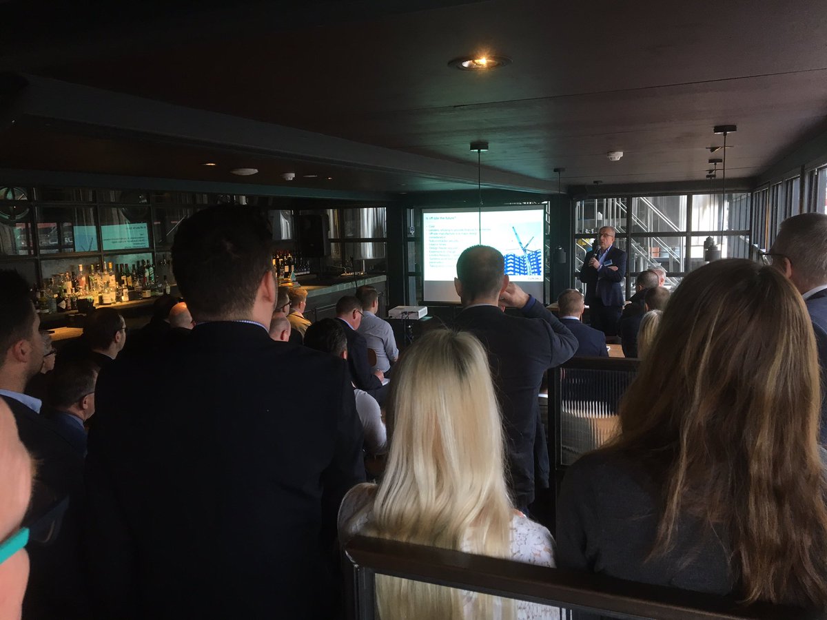 DuncanCox8's tweet photo. .@Cundall_Global sharing with a packed house at @Trakol this morning about our experience on #offsiteconstruction. https://t.co/xeDbTY0aIR