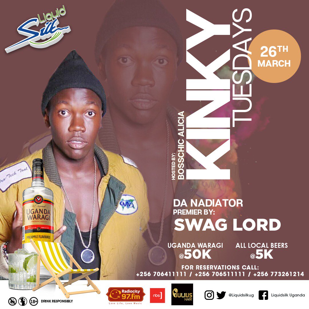 2Jonlineshop's tweet photo. Unveiling @swaglord tonight on a brand new video #da_nadiator alongside @Hitnature1 on #muliwa @AliciaBosschic @LiquidSilkUG https://t.co/nwXfAwWxiA