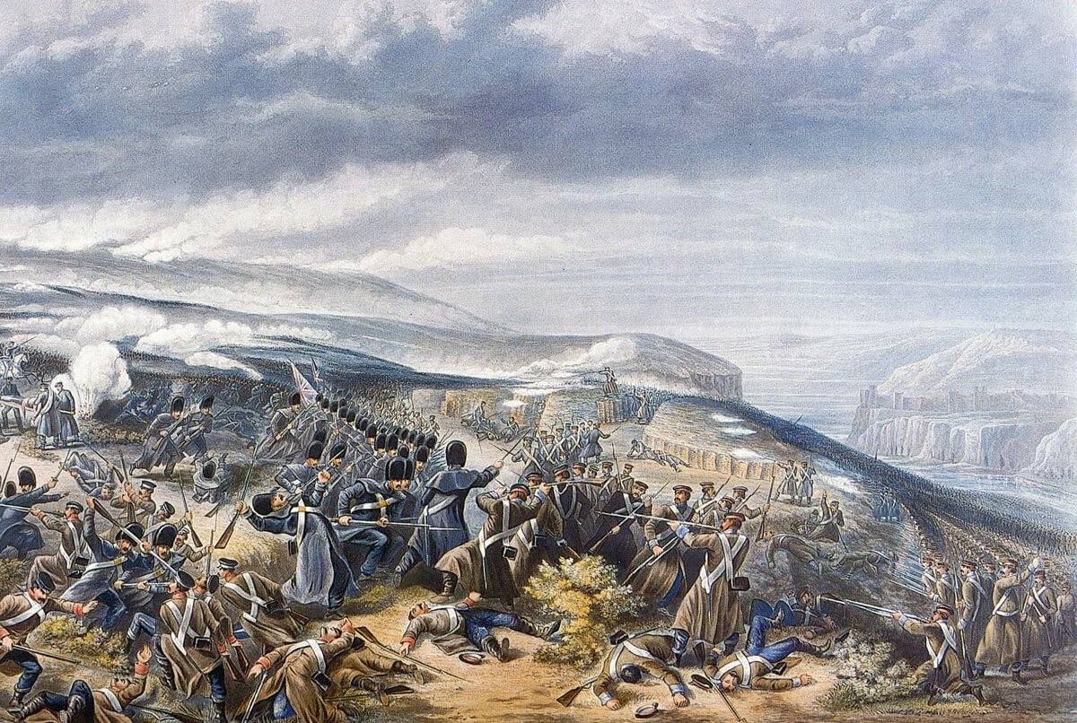The 1854 Battle of Inkerman, especially the action at the Sandbag Battery were notable/10