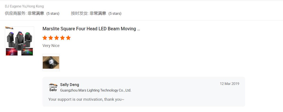 MarsliteLight's tweet image. we are so happy to do business with you,thank you like our products.
Hope to do future service for you, and happy everyday.
marsledstage.com
#ledmovingheadlight
#stagelightingdesign
#ledeffectlight