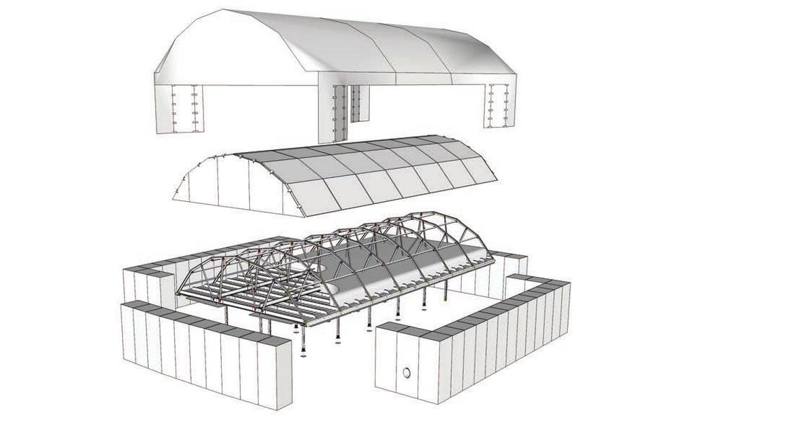 Innovation from Hesco include rapid installation kits, bunkers and elevated sangars, all clever stuff that exploits the key features of modern gabions/21