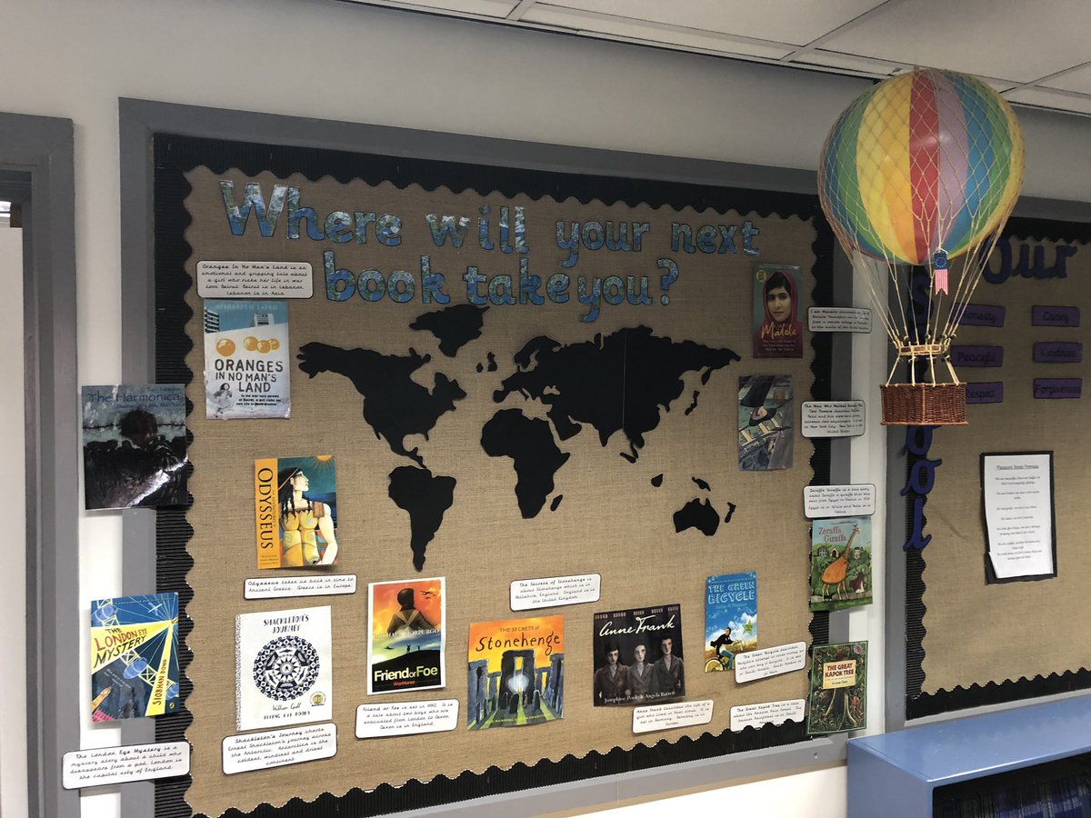 pleasantstreads's tweet photo. A little refresh for our reading display. Where will your next book take you? #pleasantstreaders #readingdisplay https://t.co/mAKLhLnr56