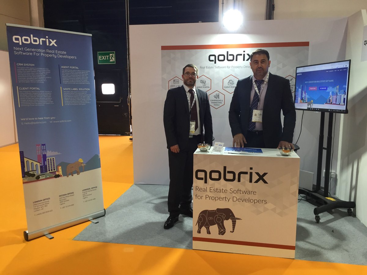 Qobrix_'s tweet photo. Attending @IntPropertyShow today? We are here too! Make sure to stop by and say hi to us!
#IPS_2019 #Qobrix #Mega_Property_Show #IPSDUBAI #RealEstate #CRM #RealEstateCRM #Software https://t.co/mVByEltLyH