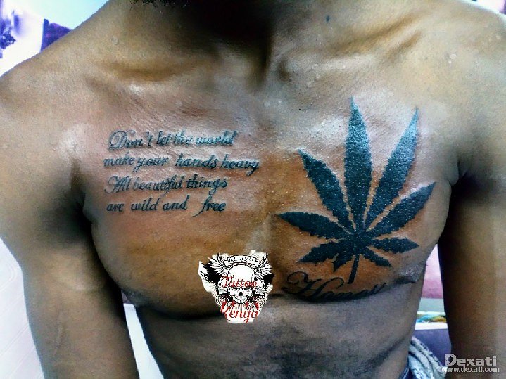 TattooKenya's tweet photo. Cannabis TATTOO aka weed leaf 🔥
>>>> Freedom
>>>> Rich inner life
>>>> Calmness
MUSTN'T DOESN'T mean u ran abuser.......Yes!
#IkoKaziKE
#AARInsuranceFacts
#NHIF
#KarashaMarket2019
#TuesdayThoughts
#AFCON2019
#HealthInsuranceFraudsters
#KOT https://t.co/BSkwuyurVO