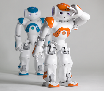 LIrisib's tweet photo. NAO, un robot humanoïde programmable de 57cm de haut, développé par la société Aldebaran-Robotics. Doté de 25 degrés de liberté, de 2 caméras, 4 microphones, 2 sonars, des émetteurs et récepteurs IR, NO se révèle être une plateforme de développement et de recherche idéale. #Robot https://t.co/9agwQg9oCJ