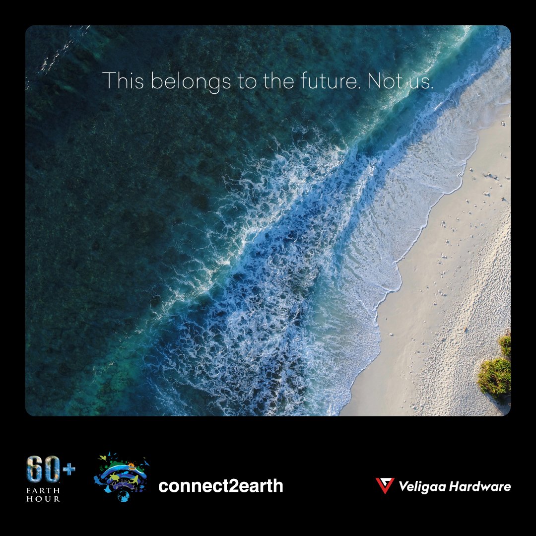 veligaahardware's tweet photo. 4 days till Earth Hour 2019! #connect2earth https://t.co/GL34miT859