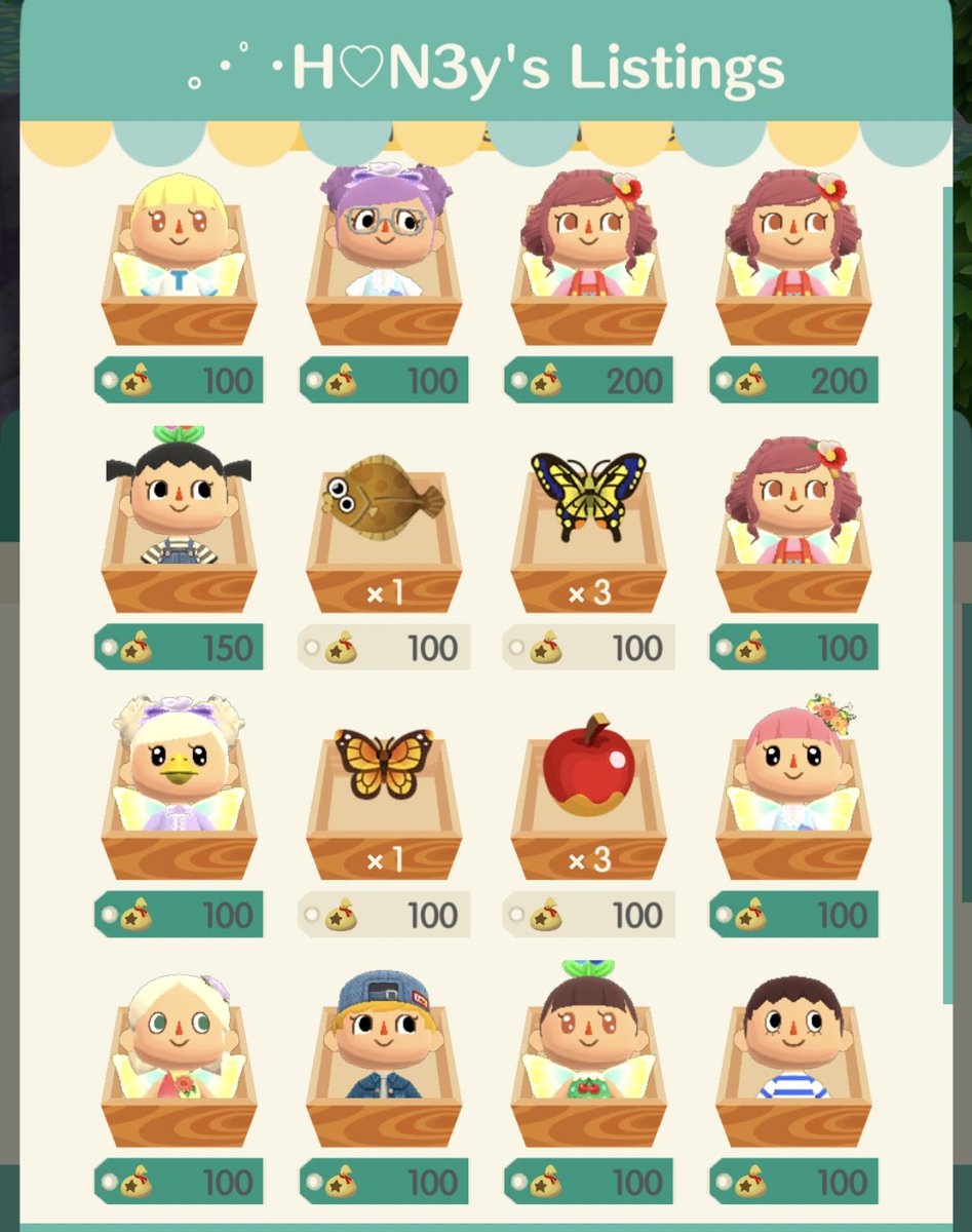 ACH0N3y's tweet photo. Does anyone else design their #MarketBox like this? They are all just so adorable ✨💕💖 uwu
#PocketCamp #AnimalCrossing
#ACCAfternoonTea https://t.co/MwiXfiFng1