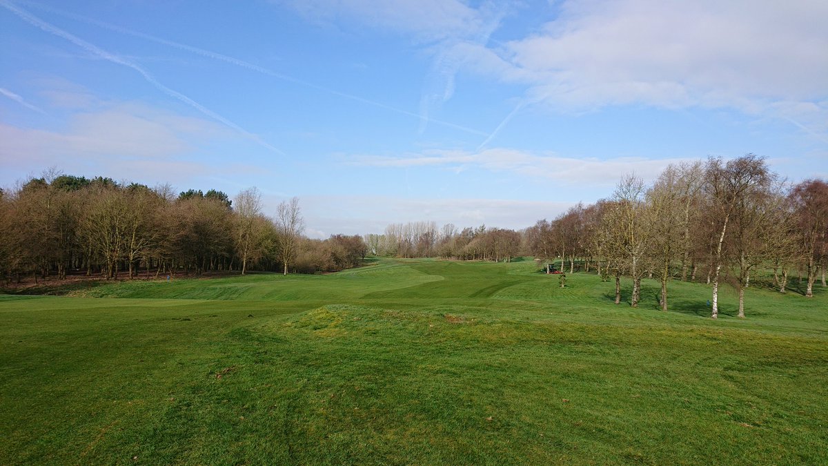 After a very productive winter we are starting to get the course back in shape